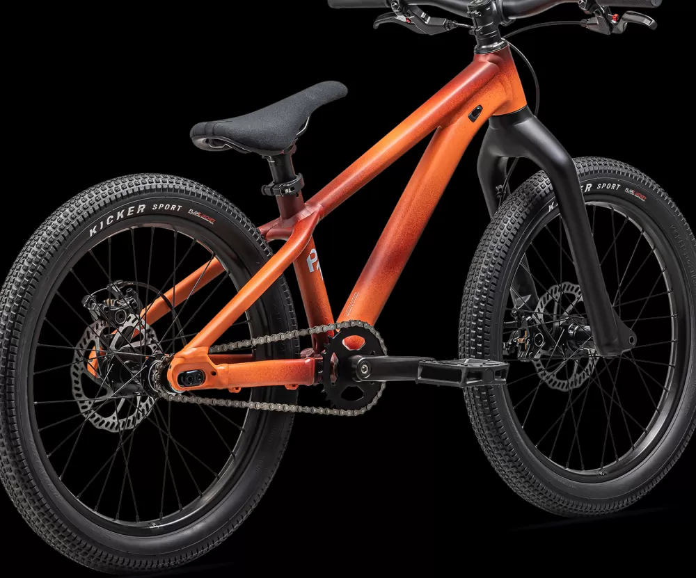 Specialized Børnecykler | Mountainbikes | P.1 2024 - Orange SATIN RUSTED RED OVERSPRAY / BLAZE / MORNING MIST