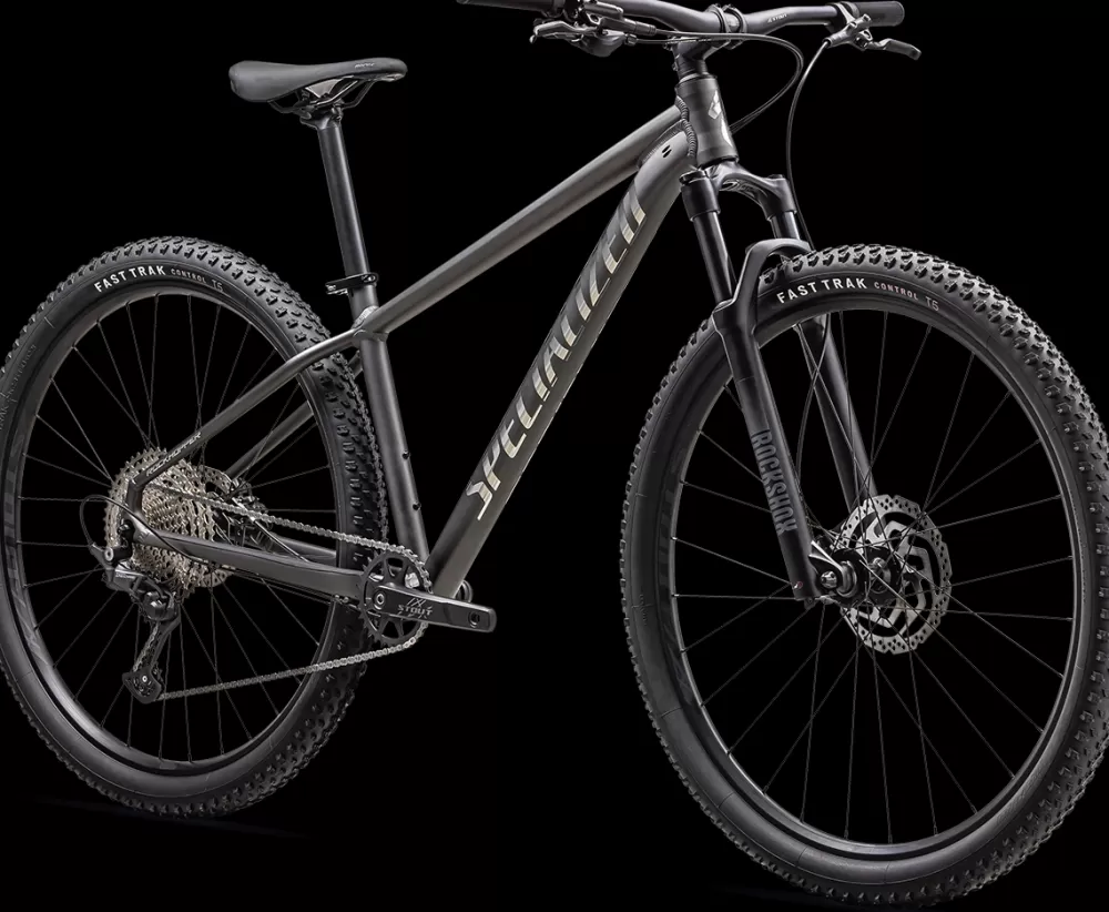 Specialized Mountainbikes | Rockhopper Expert 2025 - Grå SATIN SMOKE / GLOSS CHROME