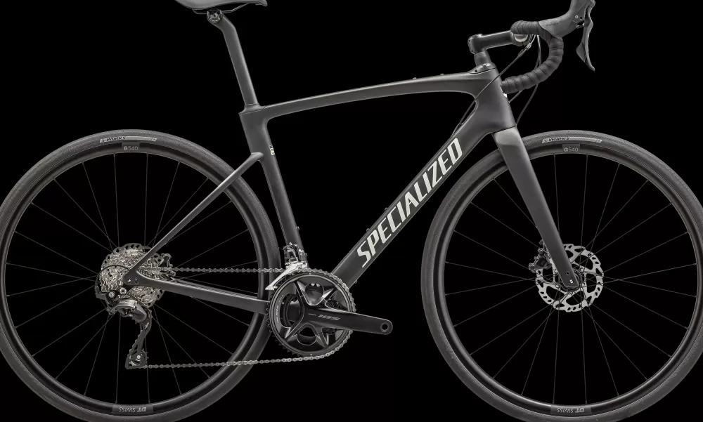 Specialized Racercykler | Roubaix SL8 Sport 105 2024 - Sort METALLIC OBSIDIAN/BIRCH