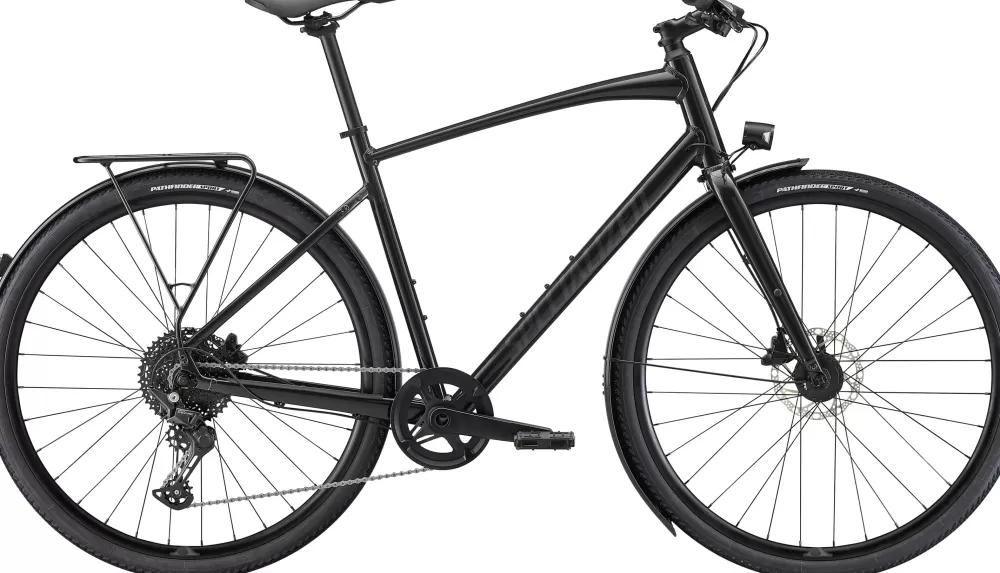 Specialized Herrecykler | Sirrus X 3.0 EQ 2023 - Sort Gloss Nearly Black / Black Reflective