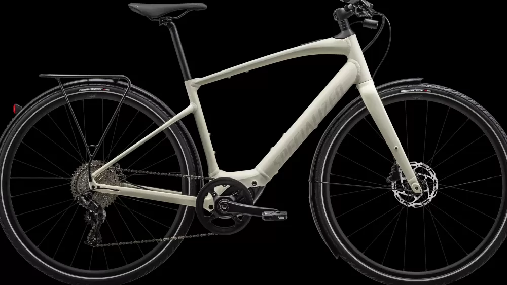Specialized Herrecykler | Turbo Vado SL 4.0 EQ 2024 - Hvid Birch / Limestone Speckling / Birch Reflective
