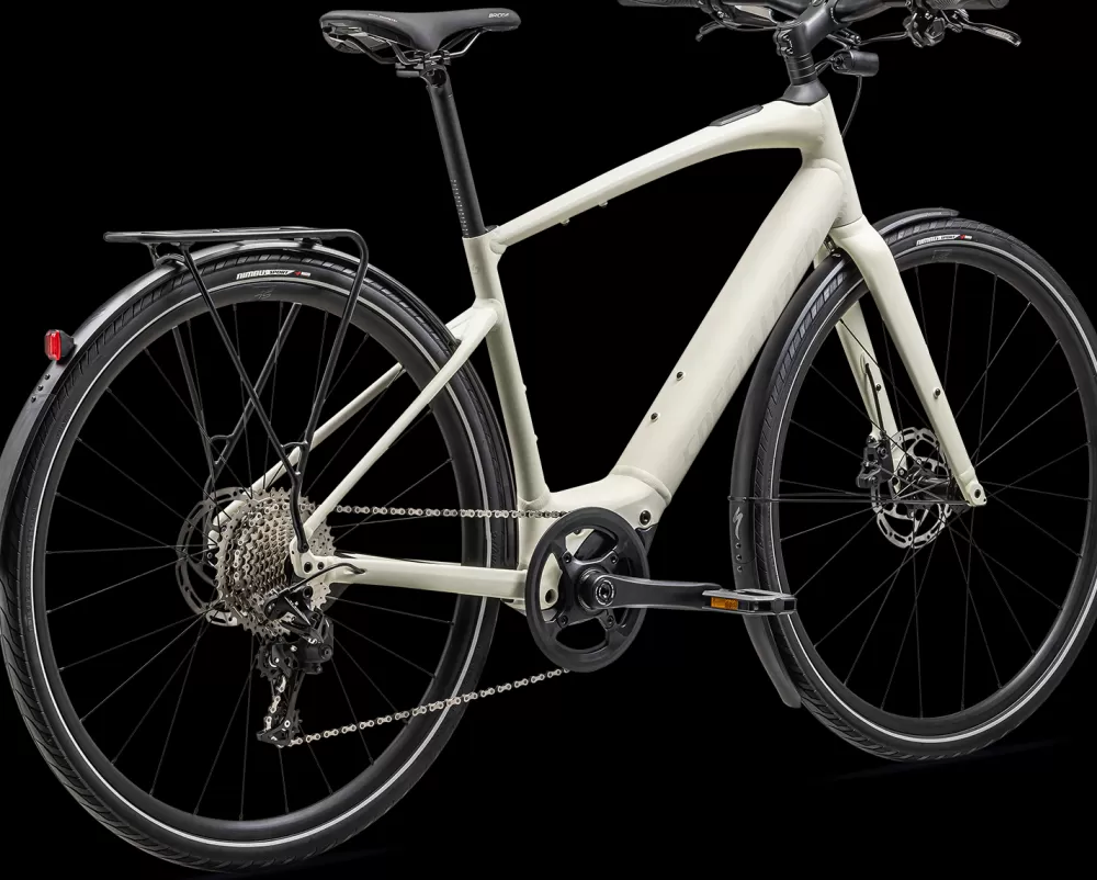 Specialized Herrecykler | Turbo Vado SL 4.0 EQ 2024 - Hvid Birch / Limestone Speckling / Birch Reflective