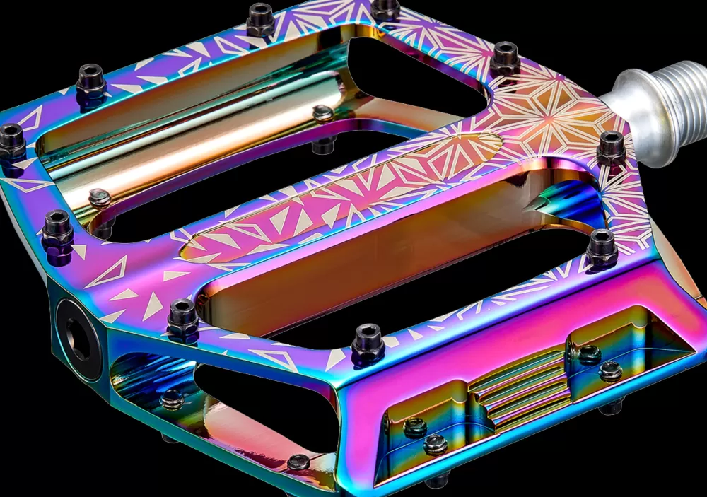 Supacaz Pedaler & Klamper*Krypto Pedal - CNC Alloy - Sølv