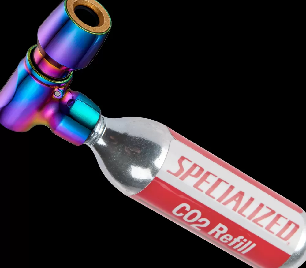 Supacaz Cykelpumper | Quickfix Co2 Pumpe Inflator Oil Slick