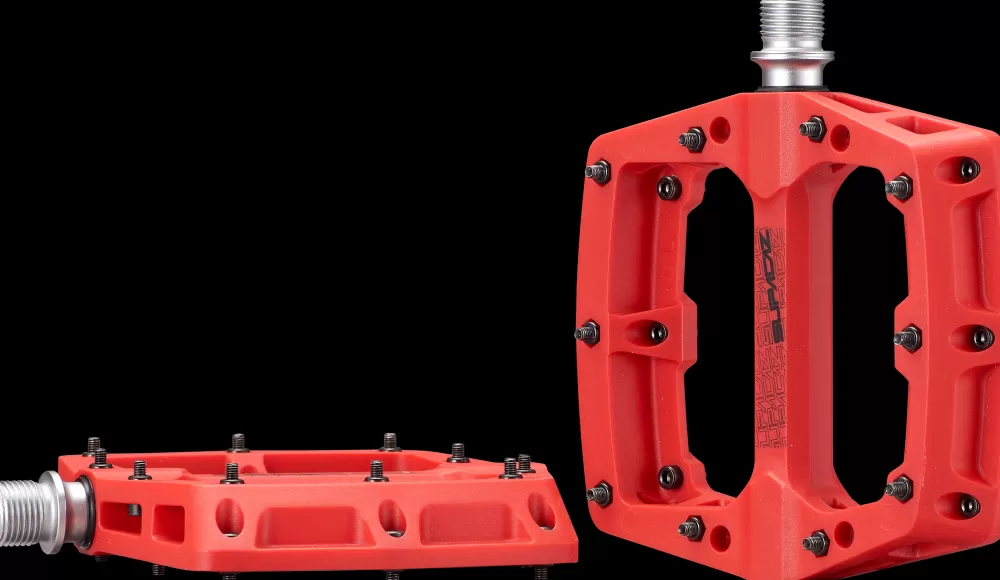 Supacaz Pedaler & Klamper*Smash Pedal Thermopoly - Rød
