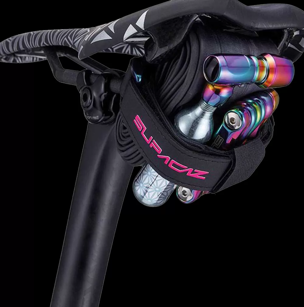 Supacaz Sadeltasker*Supa Strap Multi Opbevaring - Sort