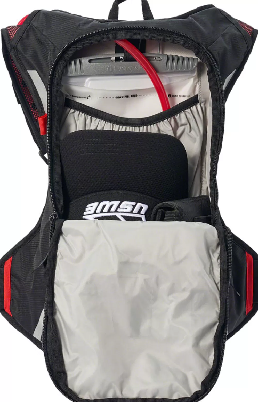 USWE Cykeltasker*Epic 8 Hydration Pack - Black/Red