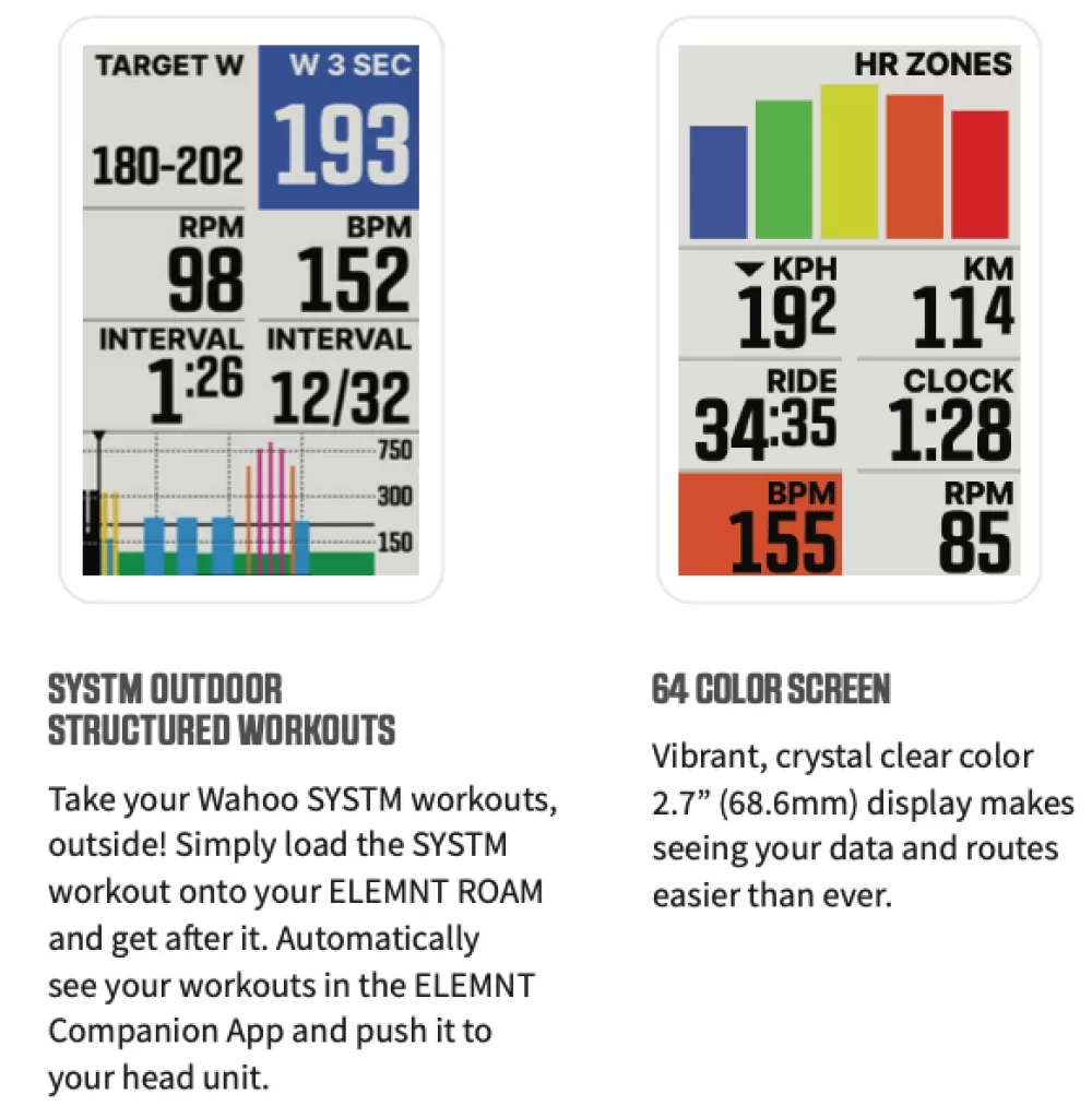 Wahoo Cykelcomputer & Gps | ELEMNT Roam V2