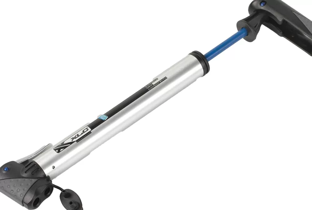 XLC Cykelpumper*Mini Pumpe 6 Bar / 87 Psi - Sølv/Sort