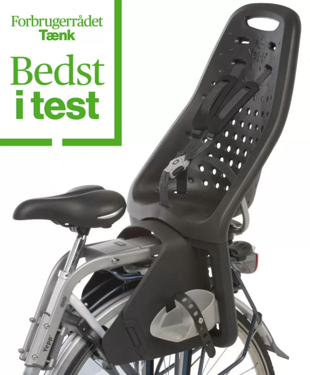Yepp Cykelstole*Maxi Barnestol, Sort